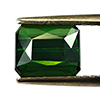 Natural Green Tourmaline 1.67 Ct. Octagon Shape 7.1 x 5.8 Mm Gems From Nigeria