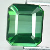 Green Tourmaline 1.13 Ct. VVS Octagon 6.4 x 5.5 Mm. Natural Gemstone Unheated