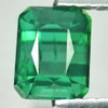 Green Tourmaline 1.25 Ct. Octagon Shape 6 x 5 Mm. Natural Gemstone Unheated