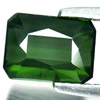Green Tourmaline 1.95 Ct. Octagon 8 x 6 Mm. Natural Gemstone Unheated Nigeria