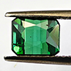 1.53 Ct. Good Cutting Octagon Green Natural Tourmaline Gemstone Unheated Nigeria