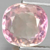 Pink Tourmaline 2.17 Ct. VVS Cushion Shape 8 x 7.7 Mm. Natural Gemstone Nigeria