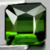Green Tourmaline 1.78 Ct. Octagon 6.6 x 6.5 Mm. Natural Gem Nigeria Unheated