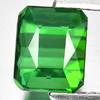 Green Tourmaline 1.73 Ct. VVS Octagon Shape 6.8 x 5.7 Mm. Natural Gem Nigeria