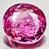 Natural Pink Tourmaline 1.10 Ct. Oval Shape 6.5 x 6.1 Mm Gemstone from Nigeria