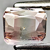 Natural Party Color Pink Tourmaline 0.86 Ct. Octagon Shape 5 x 4.4 Mm Gems