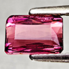 Natural Party Color Pink Tourmaline 0.80 Ct. Octagon Shape 6 x 4.1 Mm Gems