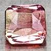 Natural Party Color Pink Tourmaline 0.65 Ct. Octagon Shape 4.9 x 4.9 Mm Gems