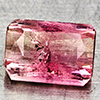 Natural Party Color Pink Tourmaline 0.89 Ct. Octagon Shape 6.3 x 4.4 Mm Gems