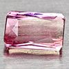 Natural Party Color Pink Tourmaline 0.76 Ct. Octagon Shape 5.9 x 3.8 Mm Gems