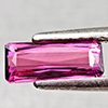 Natural Party Color Pink Tourmaline 0.66 Ct. Octagon Shape 8.2 x 3.4 Mm Gems
