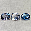 Natural Party Color Tourmaline 2.13 Ct. 3 Pcs Oval Shape 6.7 x 4.9 Mm Gemstones