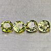 Natural Green Tourmaline 2.81 Ct. 4 Pcs Oval Shape 5.8 x 5.3 Mm Gemstones