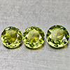 Natural Green Tourmaline 2.18 Ct. 3 Pcs Mixed Shape 5.7 x 5.7 Mm Gemstones