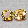 Natural Party Color Tourmaline 1.45 Ct. 2 Pcs Oval Shape 6.2 x 4.9 Mm Gemstones