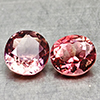 Natural Pink Tourmaline 1.31 Ct. 2 Pcs Oval Shape Gemstones From Nigeria