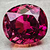 Natural Party Color Pink Tourmaline 1.46 Ct. Oval Shape 7.1 x 6.4 Mm Gemstone