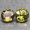 Natural Party Color Tourmaline 1.77 Ct. 2 Pcs Mixed Shape 6.1 x 5.6 Mm