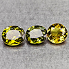 Natural Green Tourmaline 2.06 Ct. 3 Pcs Mixed Shape Gemstones From Nigeria