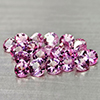 Natural Party Color Pink Tourmaline 1.64 Ct. 21 Pcs Round Shape 2.9 Mm Gems
