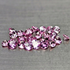 Natural Party Color Pink Tourmaline 1.16 Ct. 25 Pcs Round Shape 2.7 Mm Gems