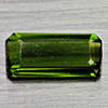 Natural Green Tourmaline 0.56 Ct. Ocatgon Shape 7.6 x 3.5 Mm Gemstone