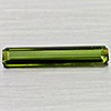 Natural Green Tourmaline 1.63 Ct. Ocatgon Shape 18.8 x 3.5 x 2.3 Mm Gemstone