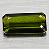 Natural Green Tourmaline 0.94 Ct. Ocatgon Shape 8.5 x 4.2 Mm Gemstone
