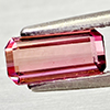 Natural Pink Tourmaline 0.79 Ct. Octagon Shape 7.4 x 3.6 Mm Gemstone