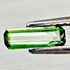 Natural Green Tourmaline 0.59 Ct. Octagon Shape 8.2 x 3 Mm Gemstone