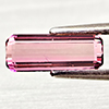 Natural Pink Tourmaline 0.96 Ct. Octagon Shape 10.1 x 3.9 Mm Gemstone