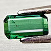 Natural Green Tourmaline 0.78 Ct. Octagon Shape 6.8 x 4 Mm Gemstone