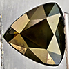 Natural Green Tourmaline 0.94 Ct. Pear Shape 6.9 Mm Gemstone from Nigeria