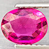 Natural Pink Tourmaline 1.96 Ct. Oval Shape 7.4 x 6 Mm Gemstone from Nigeria