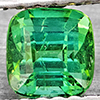 Natural Green Tourmaline 0.63 Ct. Octagon Shape 4.6 x 4.6 Mm Gemstone From Nigeria
