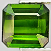 Natural Green Tourmaline 1.59 Ct. Octagon Shape 6.7 x 6.3 Mm Gemstone From Nigeria