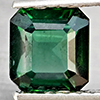 Natural Green Tourmaline 1.02 Ct. Octagon Shape 5.8 x 5.5 Mm. Gemstone From Nigeria