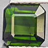 Natural Green Tourmaline 1.76 Ct. Octagon Shape 6.4 x 6.4 Mm Gemstone From Nigeria