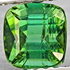 Natural Green Tourmaline 1.06 Ct. Octagon Shape 5.5 x 5.5 Mm Gemstone From Nigeria
