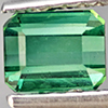 Natural Green Tourmaline 0.73 Ct. Octagon Shape 5.1 x 4 Mm Gemstone From Nigeria