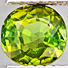 Natural Green Tourmaline 1.19 Ct. Oval Shape 6.3 x 5.8 Mm Gemstone from Nigeria