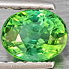 Natural Blueish Green Tourmaline 0.93 Ct. Oval Shape 6 x 4.5 Mm Gemstone from Nigeria