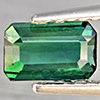 Natural Green Tourmaline 0.81 Ct. Octagon Shape 6.5 x 4.2 Mm Gemstone From Nigeria