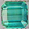 Natural Green Tourmaline 1.32 Ct. Octagon Shape 7.2 x 5.5 Mm Gemstone From Nigeria