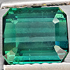 Natural Green Tourmaline 1.06 Ct. Octagon Shape 5.5 x 5.4 Mm Gemstone From Nigeria