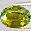 Natural Green Tourmaline 0.82 Ct. Oval Shape 7 x 5.3 Mm Gemstone from Nigeria