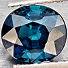 Natural Bluish Green Tourmaline 1.31 Ct. Oval Shape 6.8 x 6 Mm Gemstone from Nigeria
