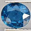 Natural Bluish Green Tourmaline 1.15 Ct. Oval Shape 6.6 x 5.9 Mm Gemstone from Nigeria