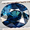 Natural Bluish Green Tourmaline 1.00 Ct. Oval Shape 6.1 x 5.1 Mm Gemstone from Nigeria