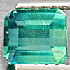 Natural Green Tourmaline 0.85 Ct. Octagon Shape 5.3 x 4.6 Mm Gemstone From Nigeria